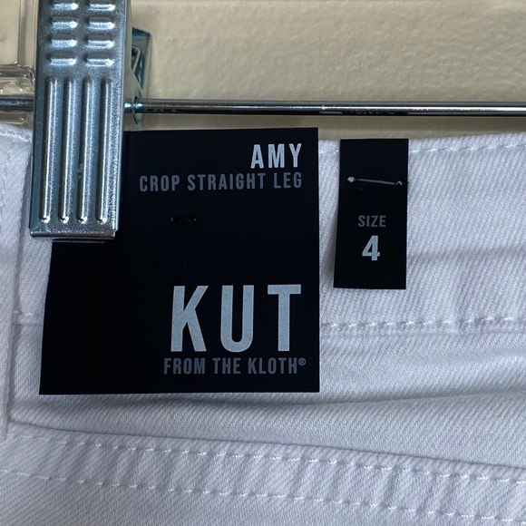 Kut From The Kloth Amy Crop Straight Leg Jeans NWT - Picture 8 of 9